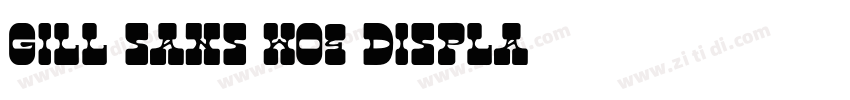 Gill Sans Wo4 Displa字体转换